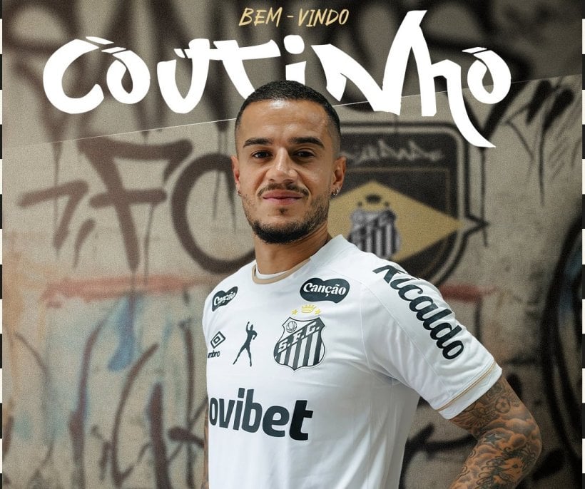 Official: Santos announces signing of Coutinho