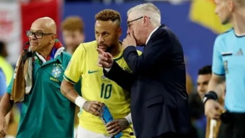 Ancelotti closes the door on Neymar's return to Brazil national team