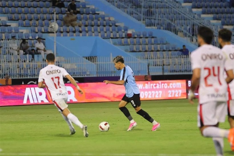Jugador del partido en el Zamalek SC contra el Ghazl El Mahalla en la Liga Premier de Egipto