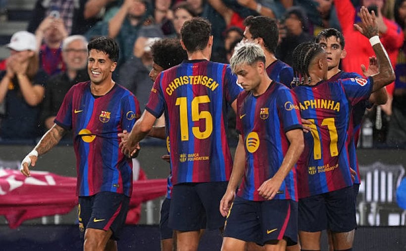 El Barcelona repite un logro histórico tras el gol temprano de João Cancelo