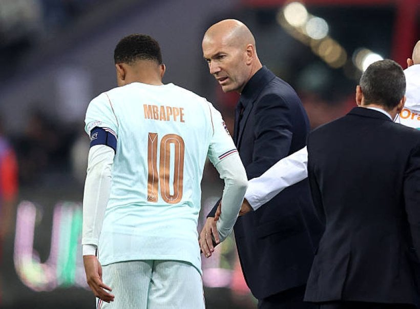 Zidane decides not to call up a replacement for Mbappé with France