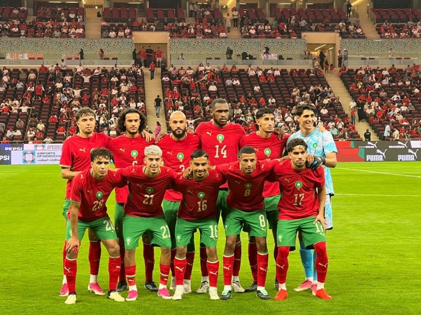 Morocco squad arrives in South Africa ahead of Lesotho clash