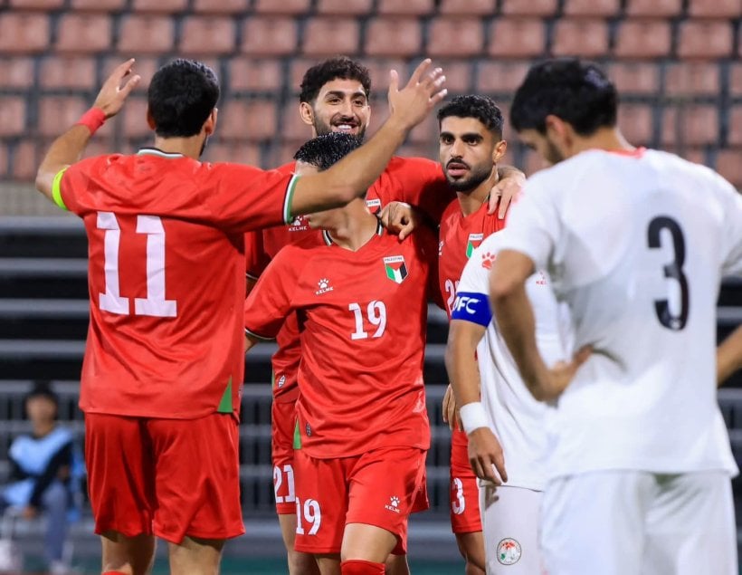 Palestine beat Tajikistan in international friendly tournament in China