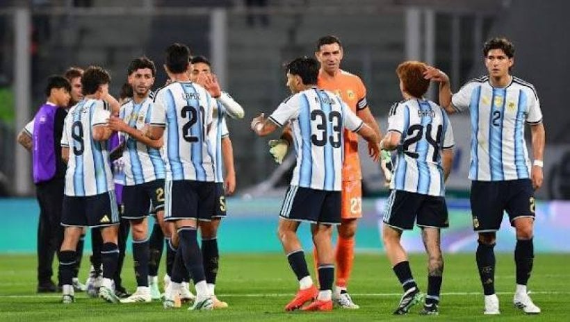 Argentina thrash Bolivia 4-0 in Messi's absence