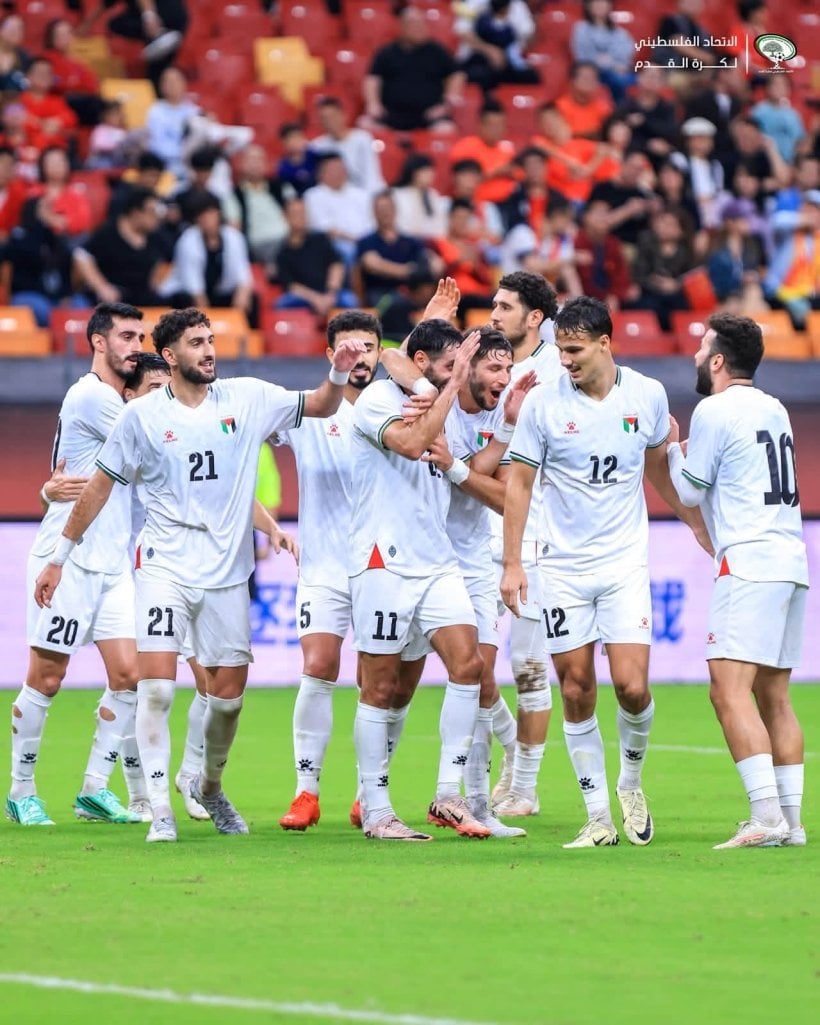 Palestine thrashes China 5-0 in the final of their friendlies