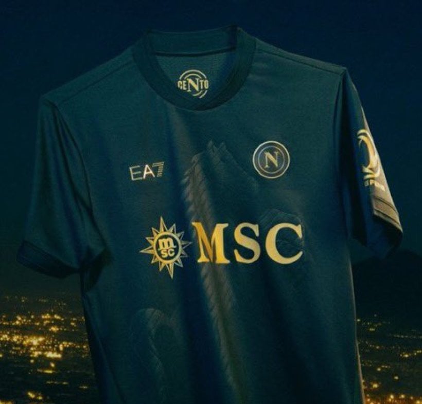 SSC Napoli reveals third kit for the season