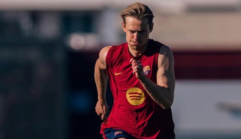 New step brings de Jong closer to returning to Barcelona training