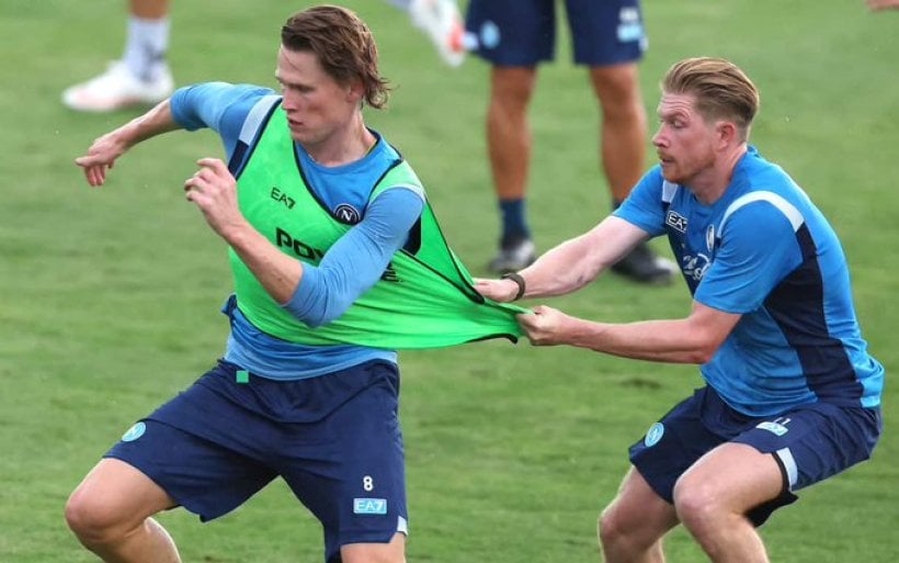 McTominay gets the green light and returns to SSC Napoli training