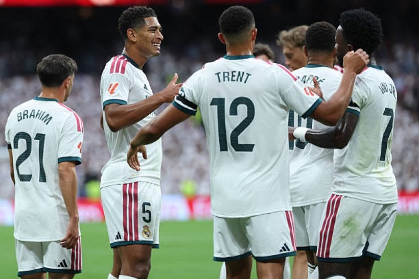 L'équipe du Real Madrid pour le match de LaLiga contre Villarreal