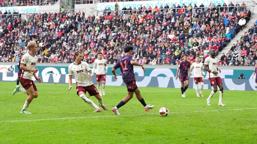 Bayern Munich come from behind to draw with Augsburg