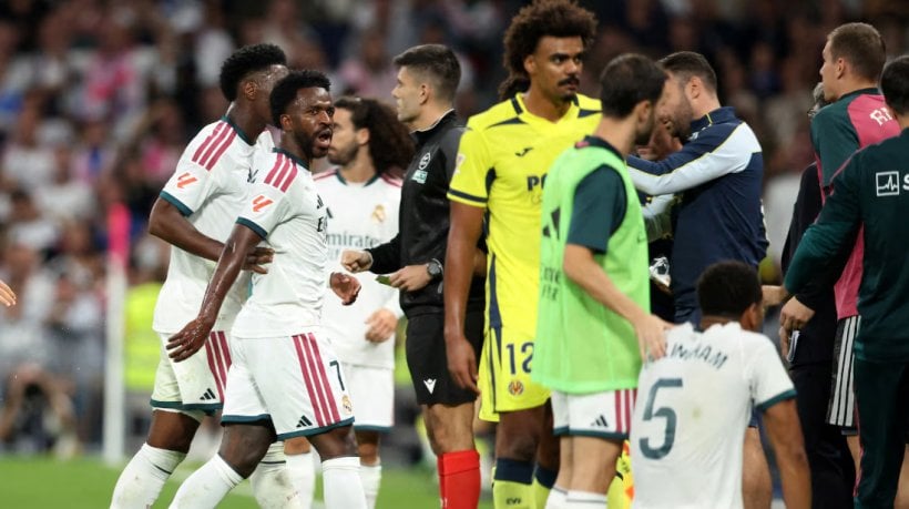 Furia en el Real Madrid por la tarjeta roja a Vinicius Junior