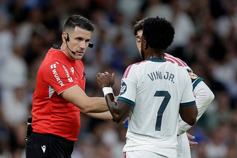 Grabación de audio revela detalles de la tarjeta roja de Vinicius Junior contra Villarreal
