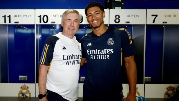 Bellingham reveals a funny incident with Ancelotti