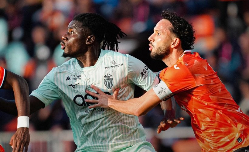 Lorient end Monaco's unbeaten run in Ligue 1