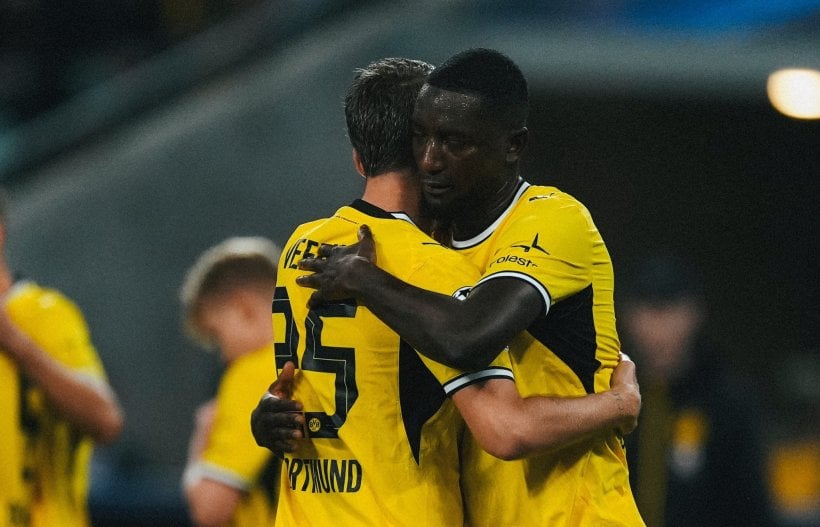 Borussia Dortmund beat Sabah with a brace from Nguette and boosts its chances in UEFA Champions League