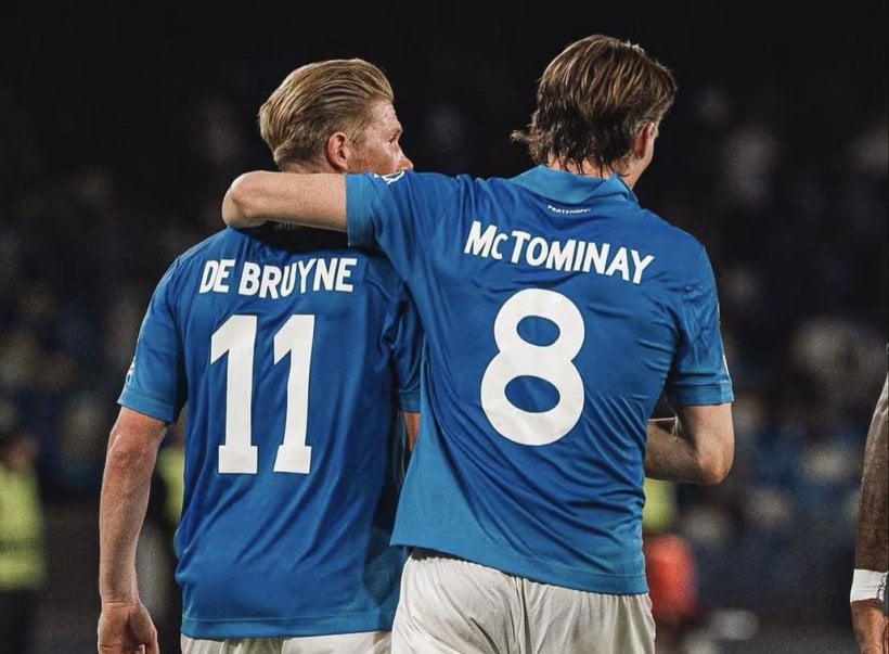 McTominay: Playing alongside De Bruyne is fantastic
