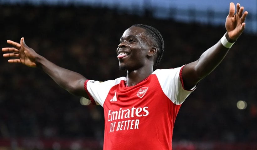 Arteta responds to Souness' accusations of Saka diving