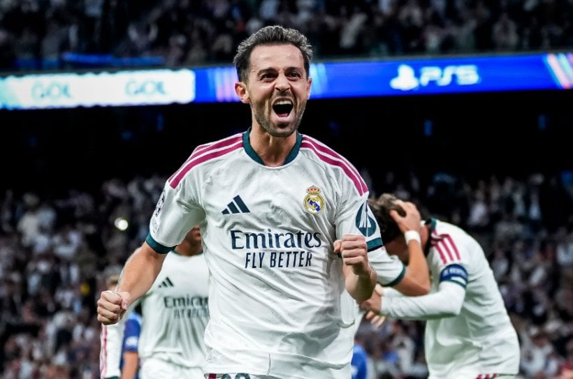 Silva marca su primer gol con la camiseta del Real Madrid