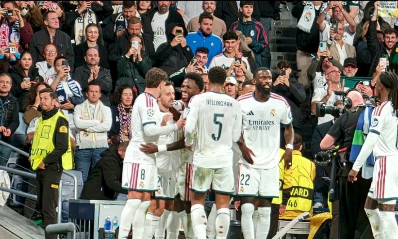 Real Madrid thrash Leipzig 4-1 in UEFA Champions League