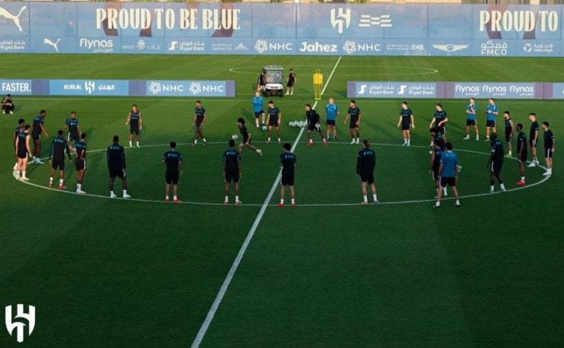 Al Hilal conclude training in Riyadh before traveling to Dammam to face Al Qadisiyah