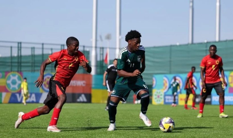 Saudi Arabia U15 begins World Cup festival journey with loss to Angola