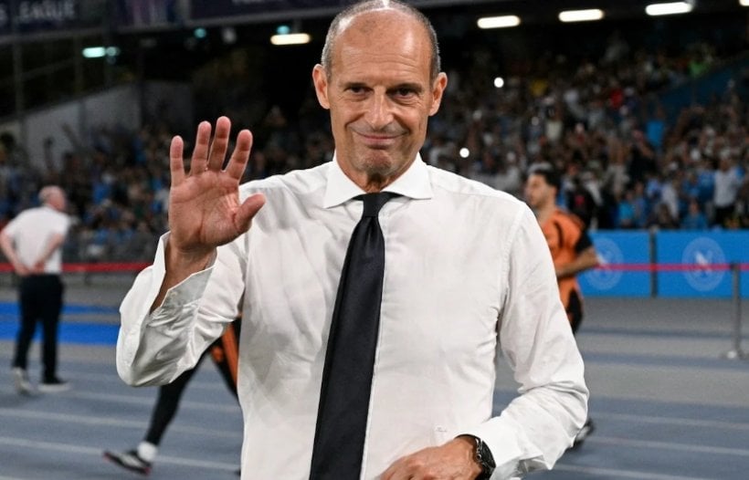 Allegri sent off in final minutes of Napoli vs Roma clash after furious protests