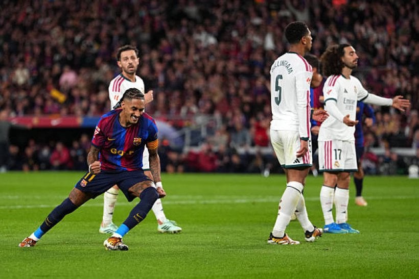 Real Madrid: Raphinha's favourite victim
