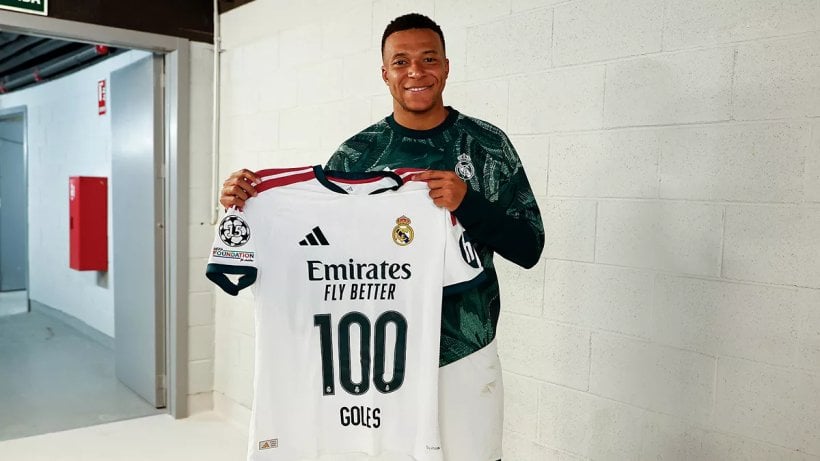 Mbappé logra un logro destacado con la camiseta del Real Madrid