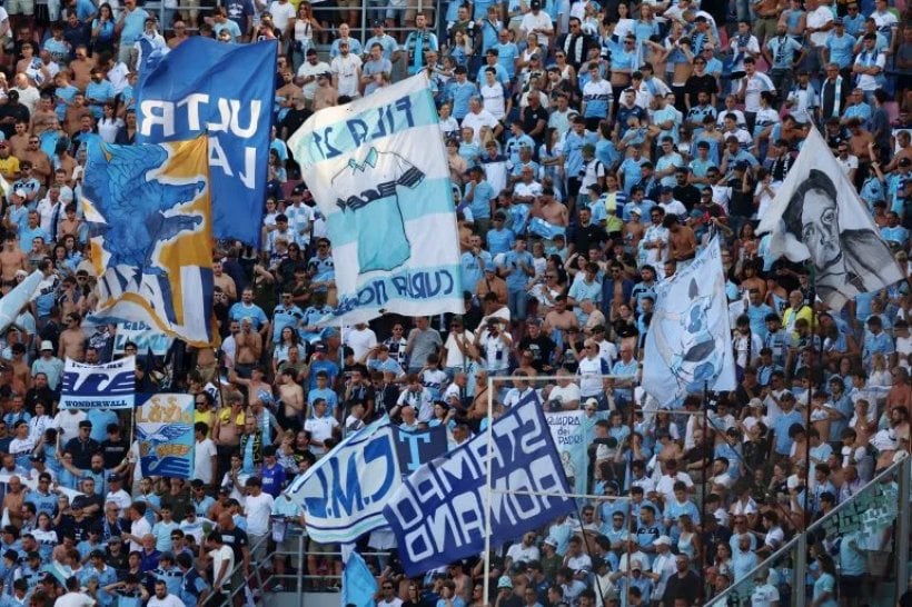 Gran afluencia esperada de aficionados del Lazio antes del choque con Sassuolo