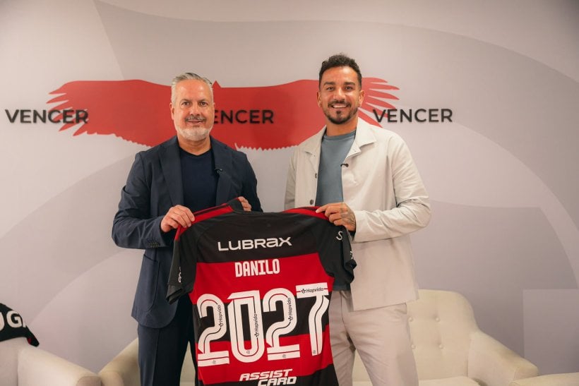 Danilo renews contract with Flamengo until December 2027