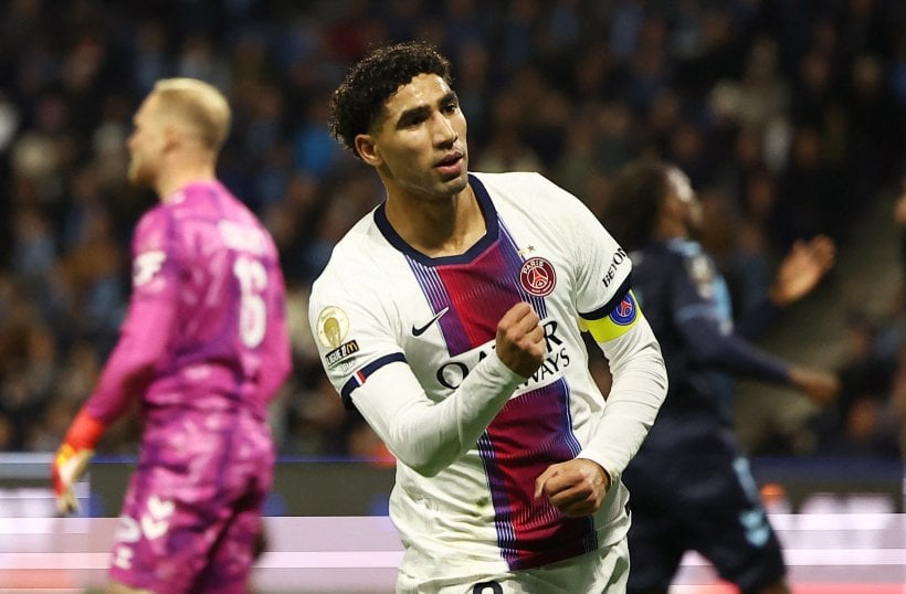 Hakimi mène le PSG à un large succès contre Le Havre en Ligue 1