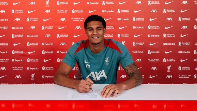 Officially... Liverpool renews Jarrel Quansah's contract