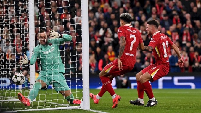 Salah leads Liverpool to victory over Bologna in the Champions League