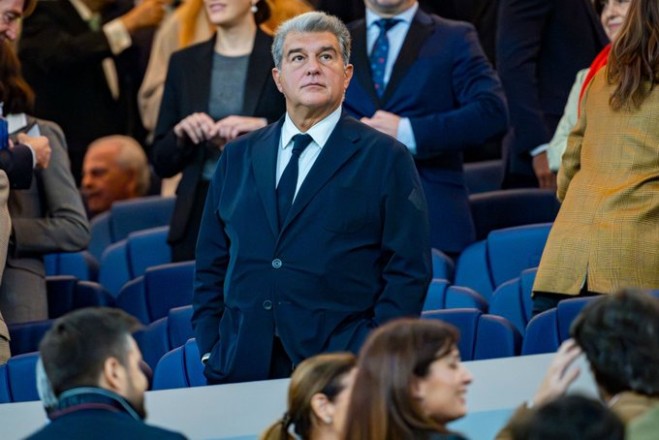 Laporta puts Barcelona fans on alert