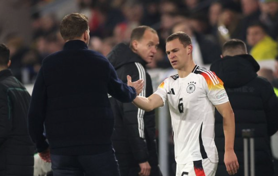 Injury strikes Kimmich with Germany