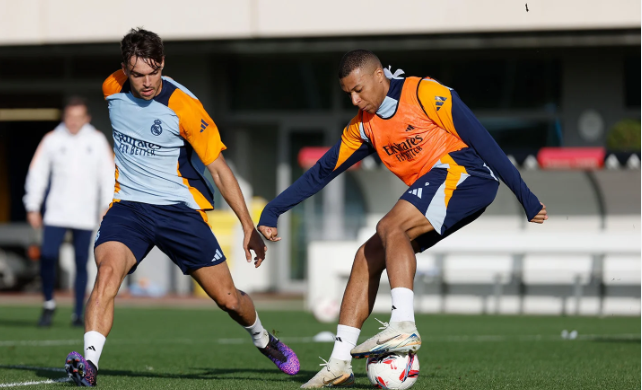 New news in Real Madrid training