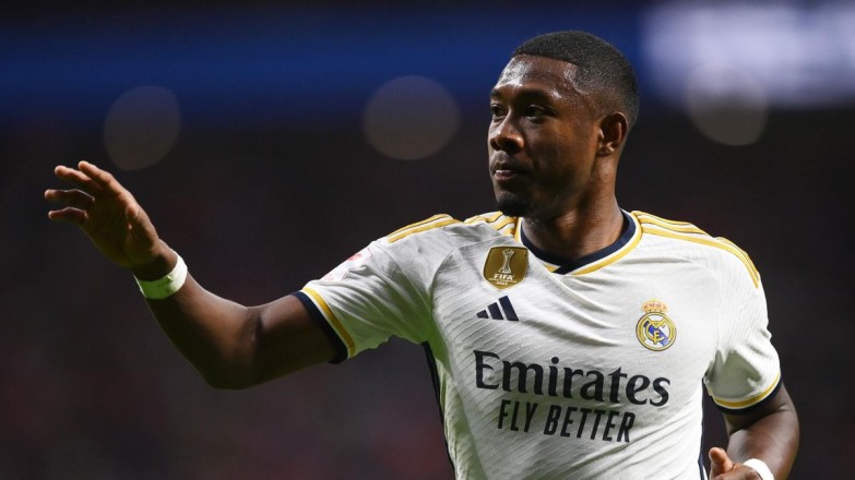 Alaba's return to group training with Real Madrid