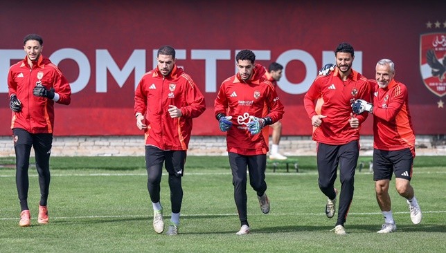 Mustafa Schubert gradually returns to Al-Ahly training