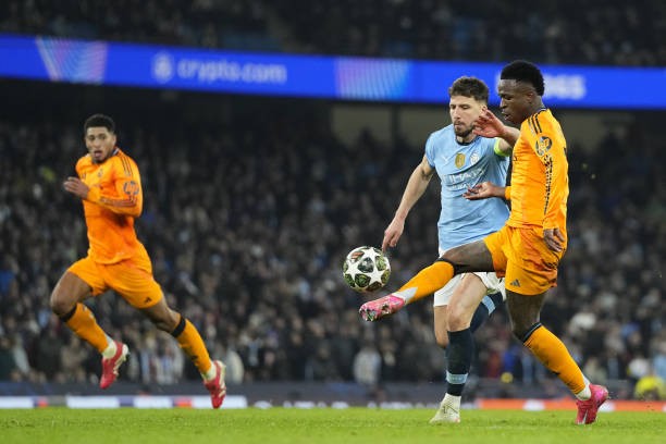 The expected formation of Real Madrid and Manchester City