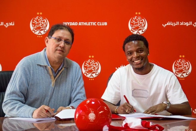 Officially .. Wydad announces the contract with Malsa