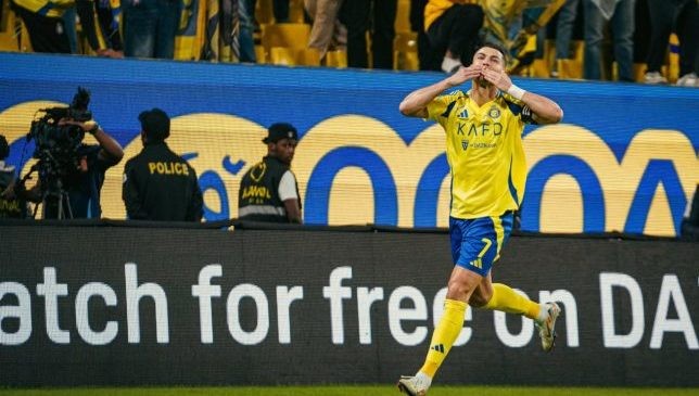 Ronaldo: 3 points and 2 goals. We will continue