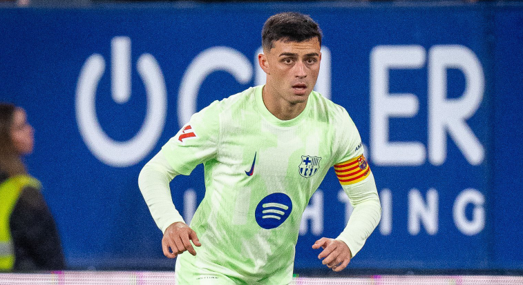 Pedri talks about refereeing errors after losing to Osasuna