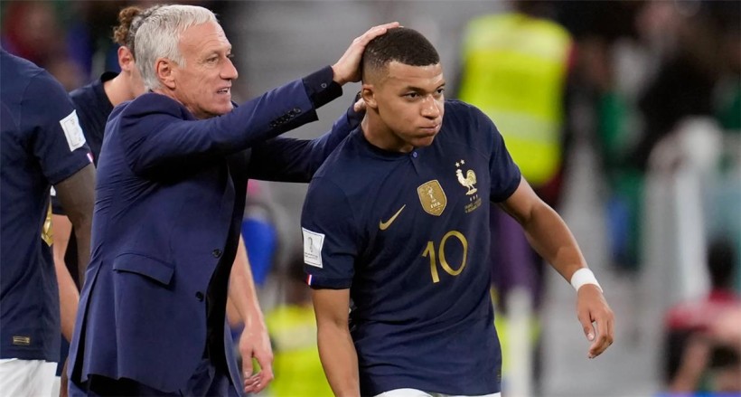 Deschamps: Mbappe is suffering physically and psychologically during this period