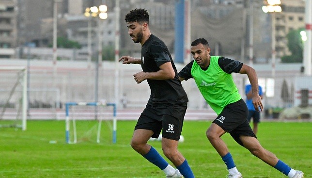 El-Zanari is recovering from injury and participating in Zamalek training