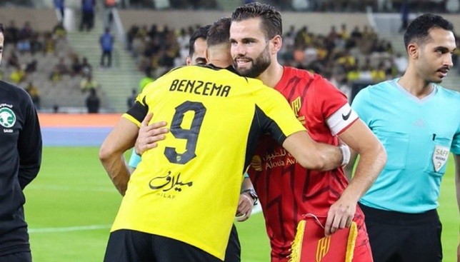 A special confrontation between Benzema and Nacho
