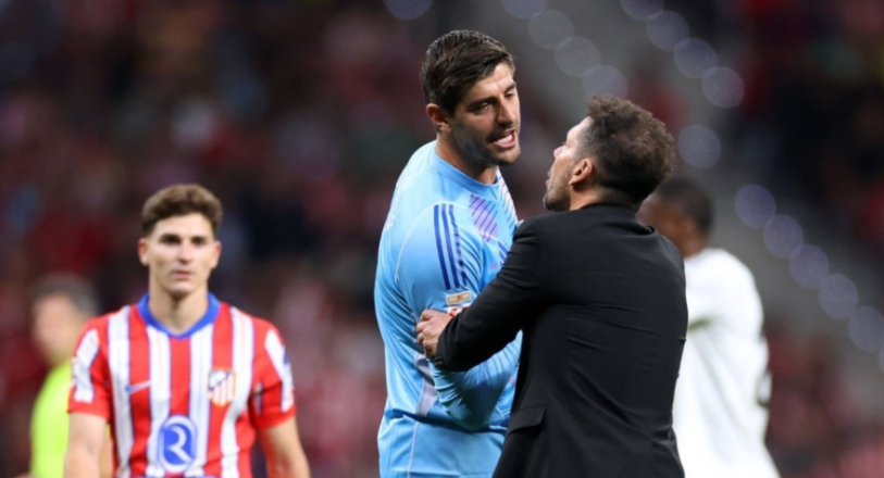 Stopping the match between Real Madrid and Atletico Madrid
