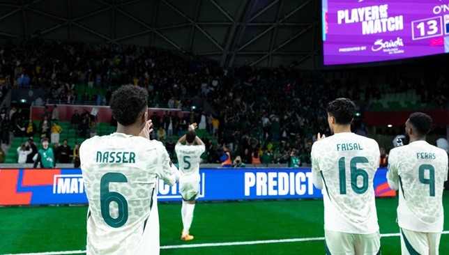 Al-Hamdan expresses his satisfaction with the point against Australia