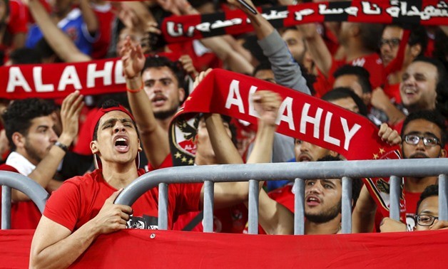 Mustafa Al -Ash participates in the Modern Sport match