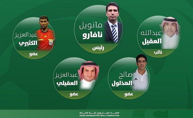 Saudi media opens fire on Navarro and the main referees committee