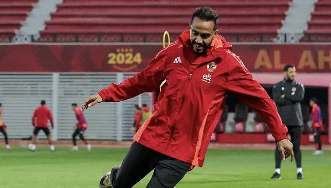Kahraba attends Al-Ahly training